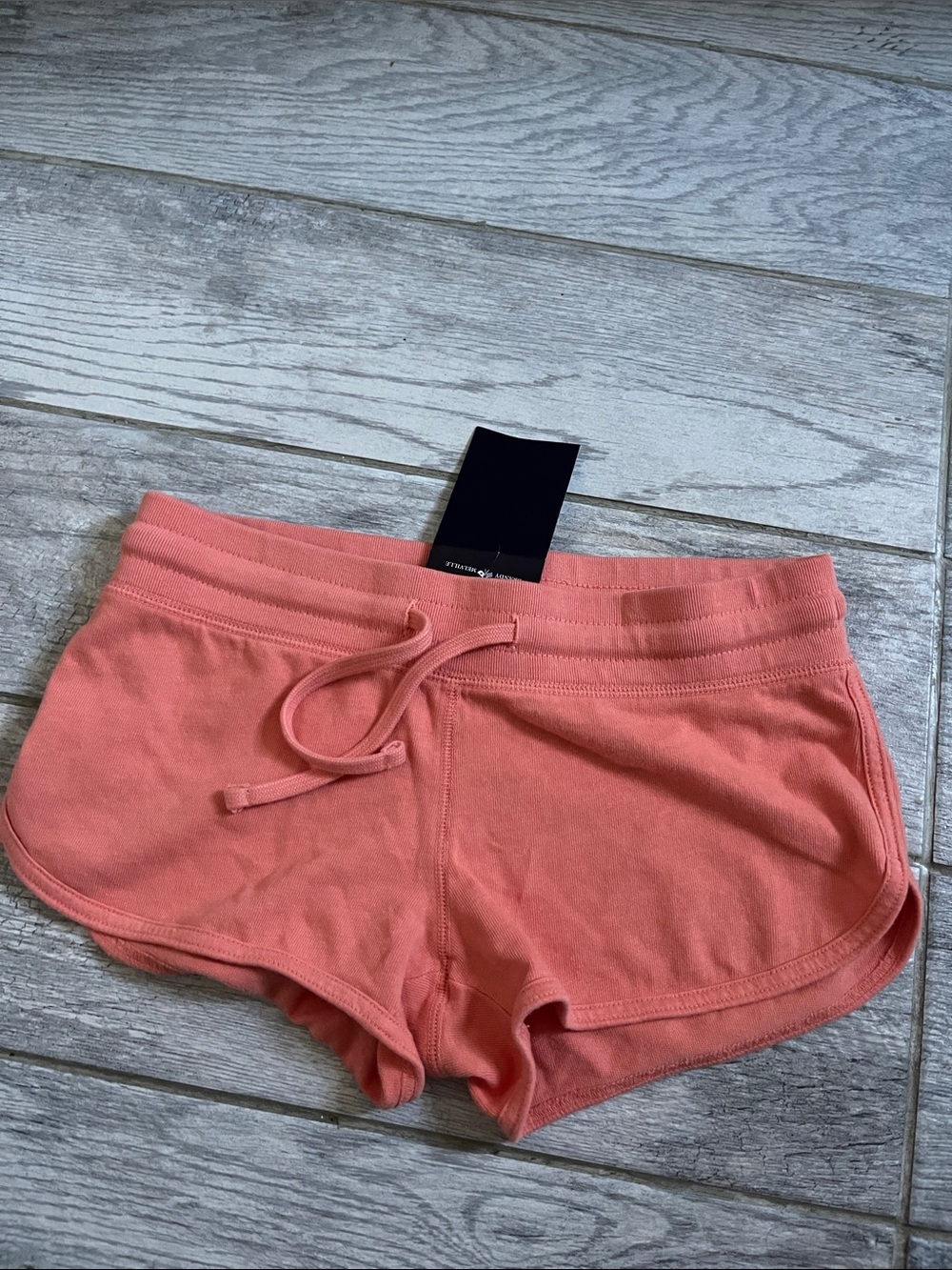 NWT Brandy Melville Coral Cotton Lounge Shorts